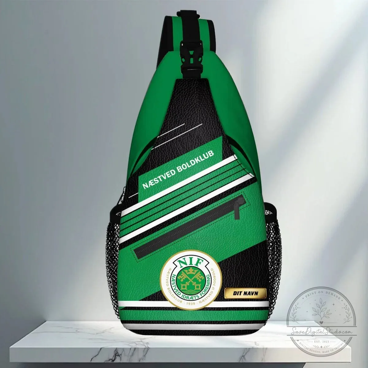 Naestved Boldklub Football Club Sling Bag