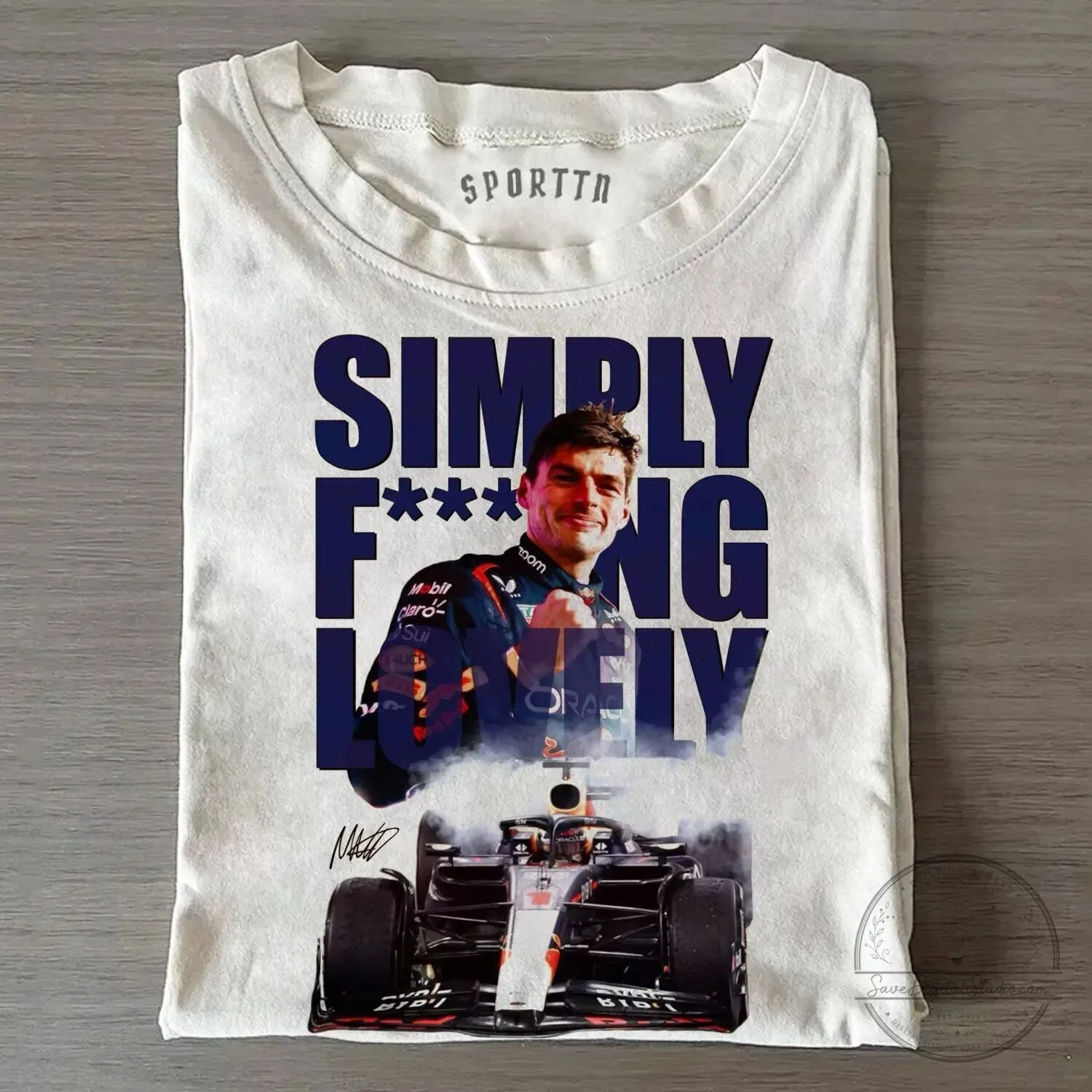 Max Verstappen Simply Lovely Formula 1 Racing Driver T-Shirt