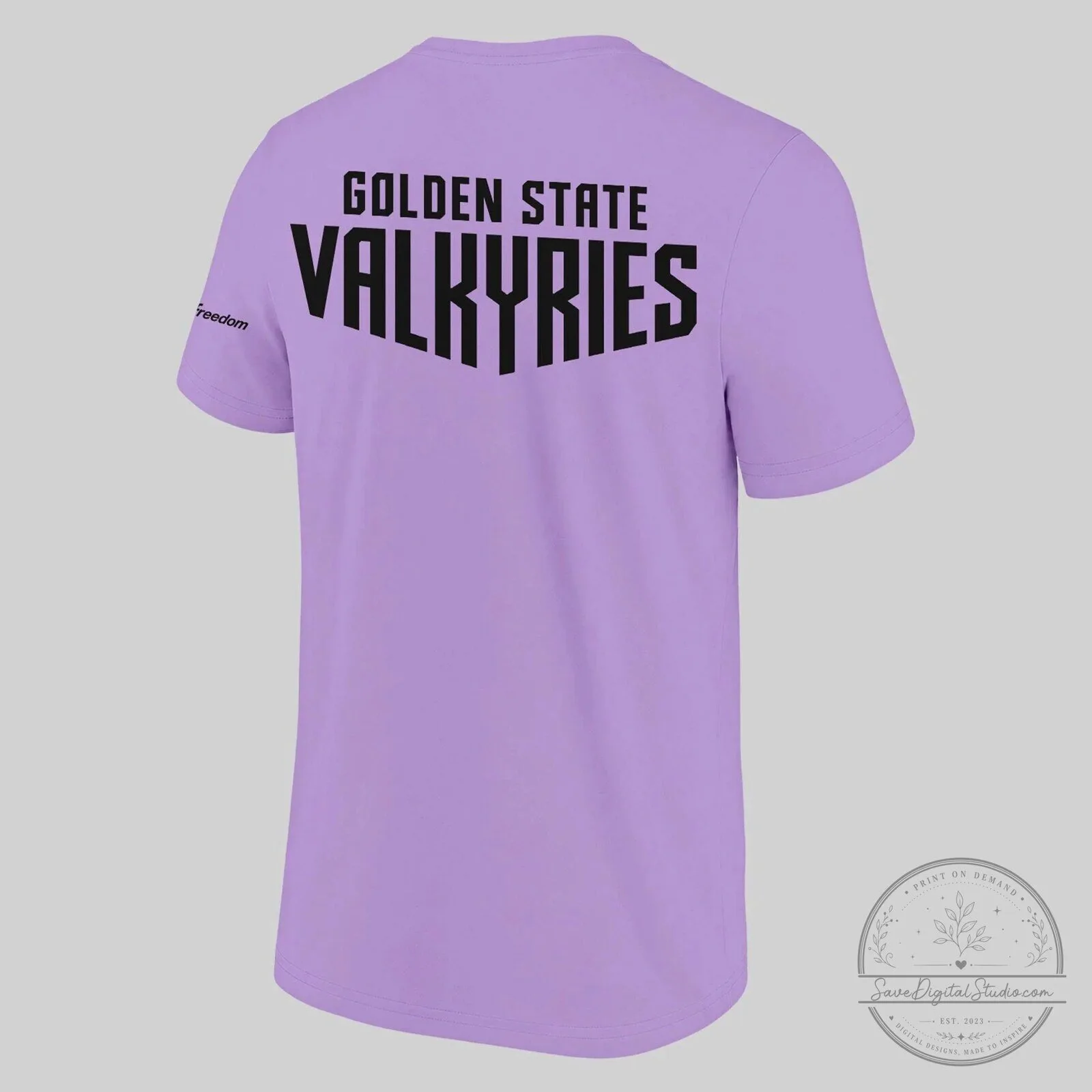 Basketball Fan T-Shirt featuring Golden State Valkyries - Ballhalla Loud Design 7 Basketball Fan T-Shirt featuring Golden State Valkyries - Ballhalla Loud Design